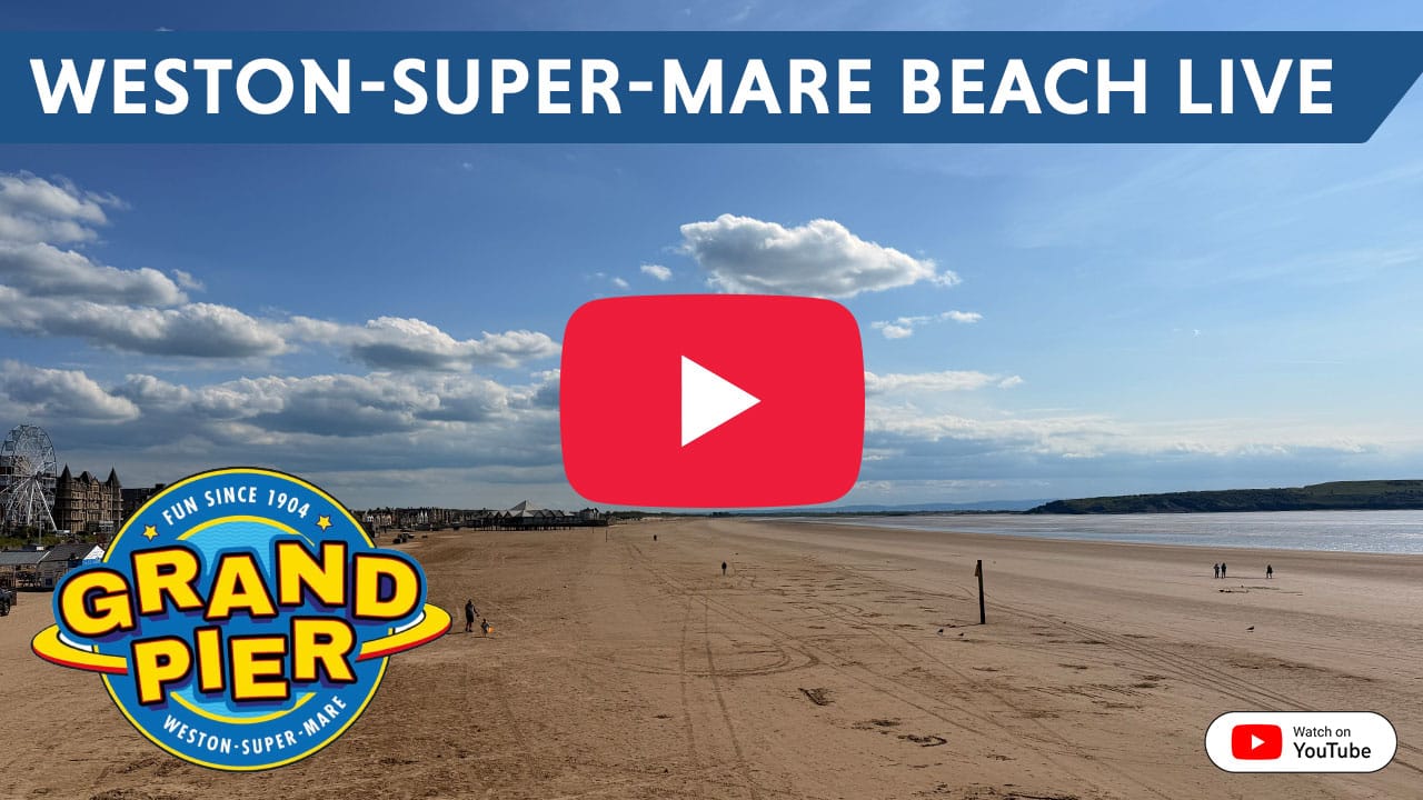 Watch Weston-super-Mare Beach Live on Youtube